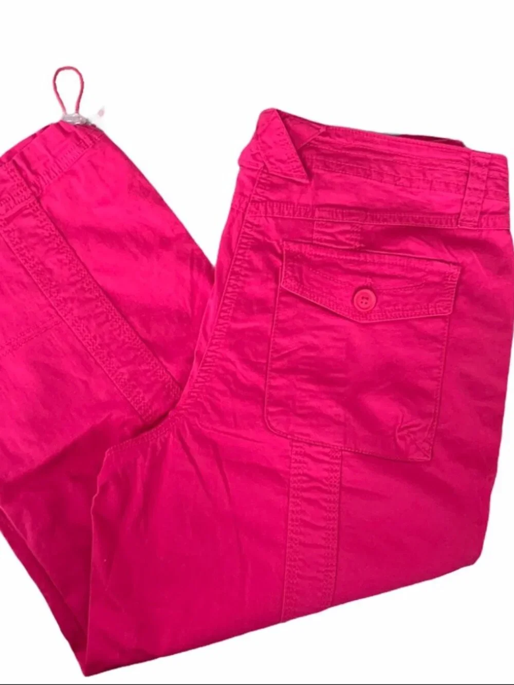 Style & Co Mid Rise Capri w/Drawstrings Size 8 - Picture 1 of 2